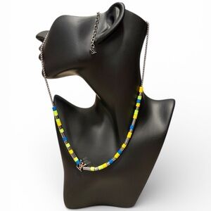 LOUIS VUITTON COLLIER LV SUNRISE NECKLACE M00651 MULTICOLOR UNISEX F/S